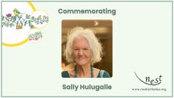 Commemorating of Sally Hulugalle
